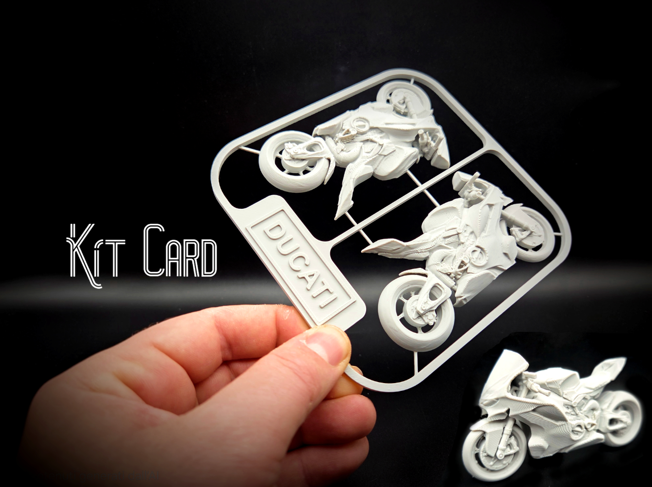 Model Ducati Motorbike